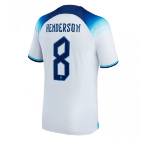 England Jordan Henderson #8 Replica Home Stadium Shirt World Cup 2022 Short Sleeve